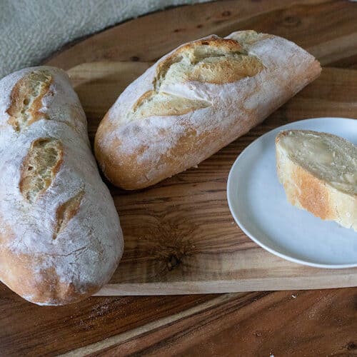 Easy Crusty French Baguette Recipe