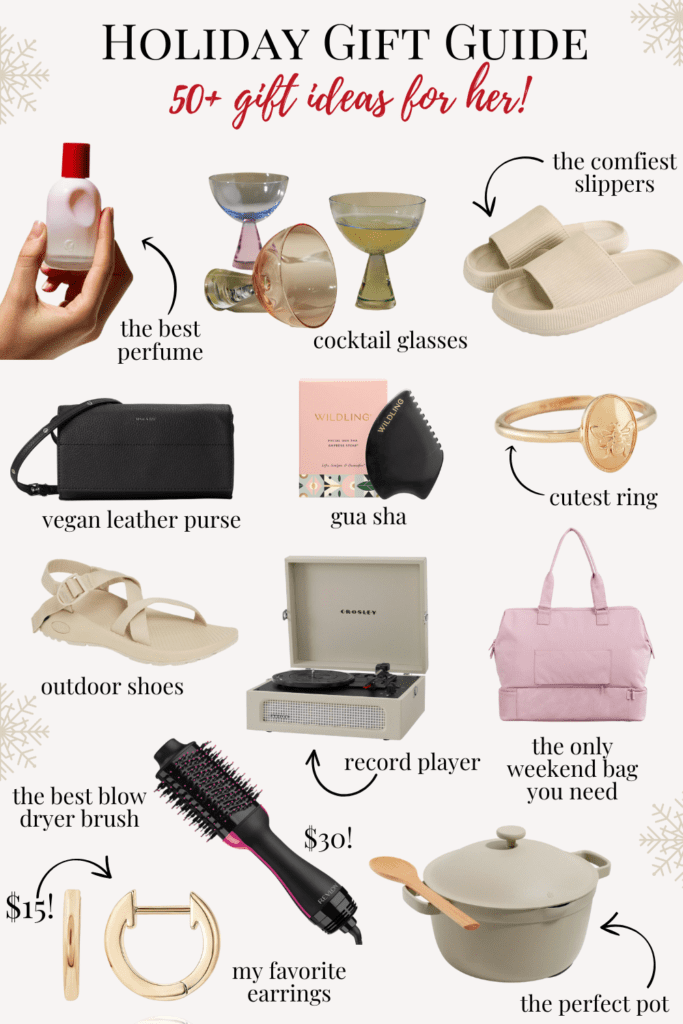 50+ Best Gift Ideas for Women: Holiday Gift Guide 2024