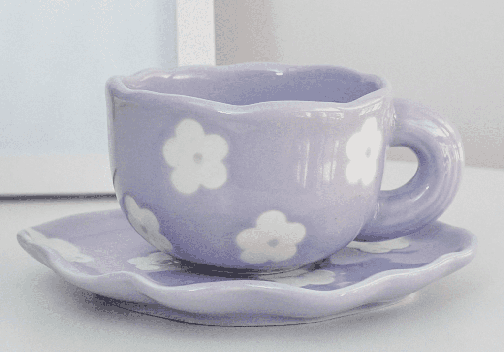 Trendy Coffee Mugs - Flower