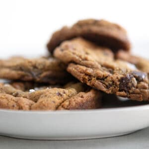 Eggless chocolate chip cookies-1