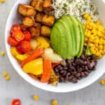 Tofu Burrito Bowl