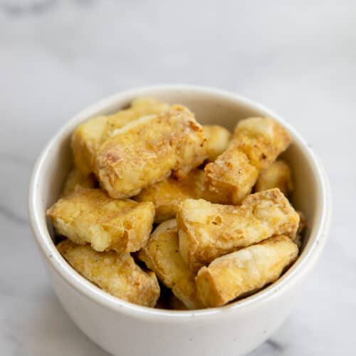 Crispy Tofu with Cornstarch