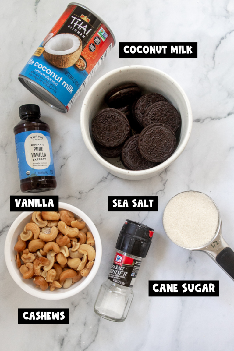 Vegan Cookies and Cream Ice Cream