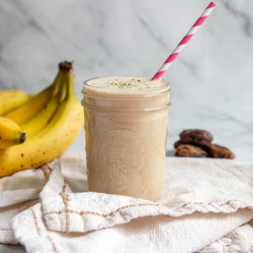 Almond Butter Banana Smoothie