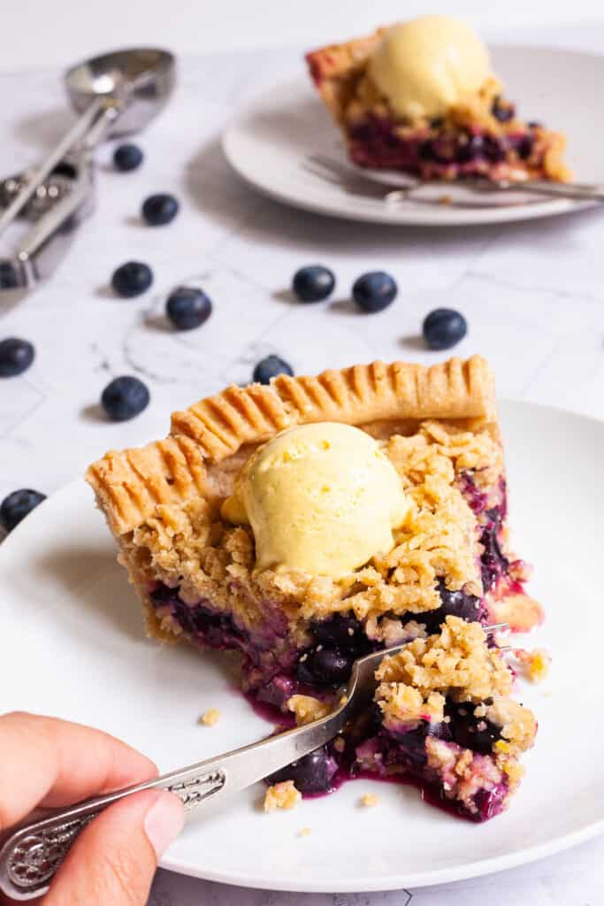 blueberry lemon pie recipe for summer