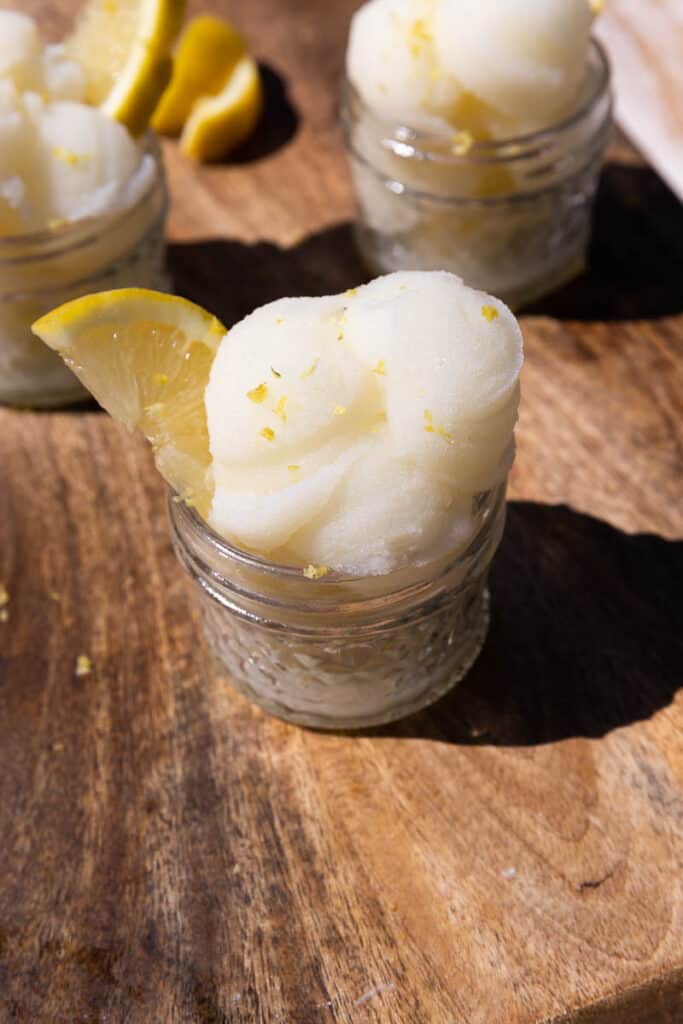 lemon sorbet recipe for summer