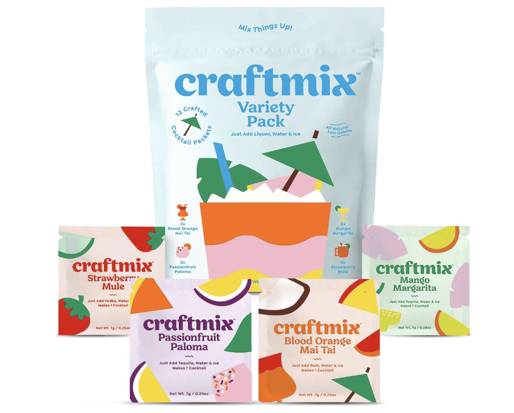 Craftmix variety pack with four different flavors