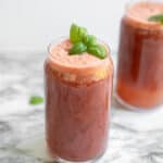 Watermelon Basil drink