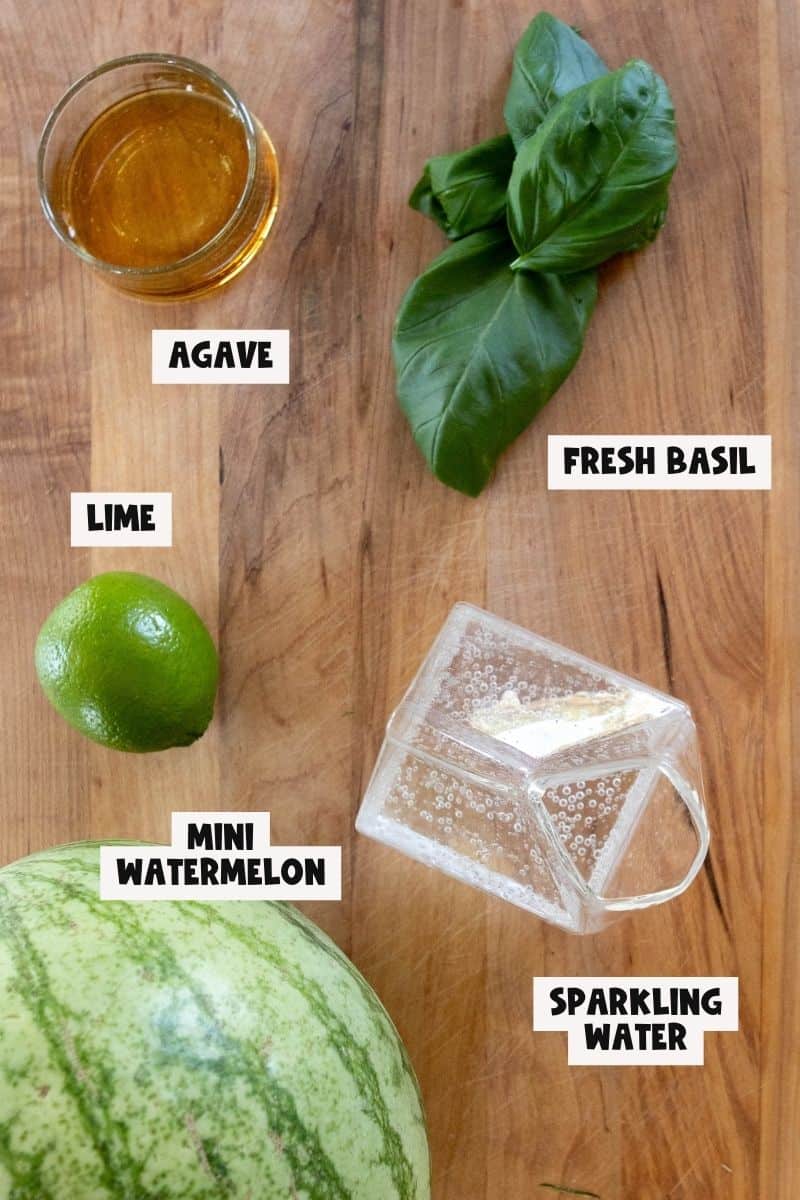 Easy Watermelon Basil Drink Nourished with Natalie
