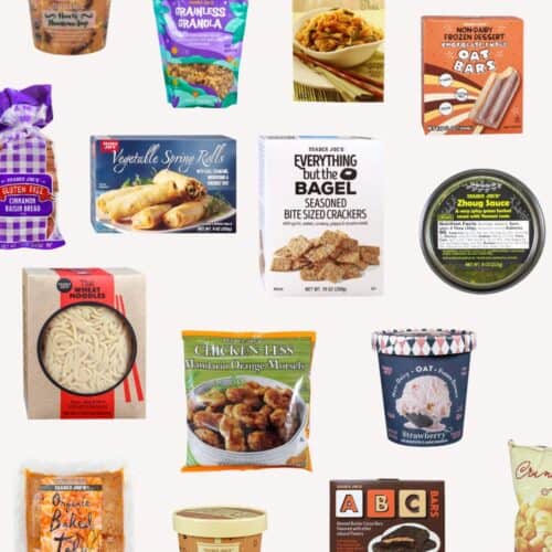 Round up of vegan trader joe's items