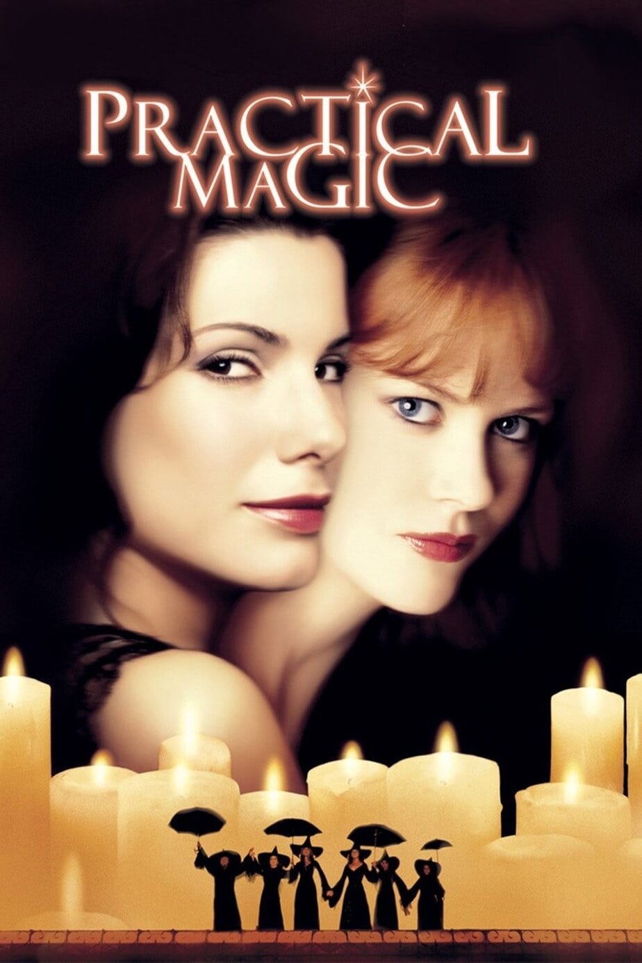 Two women standing next to each other with 'Practical Magic' written at the top. 